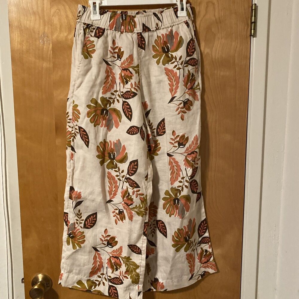 Rachel Zoe Linen Pants Sz S